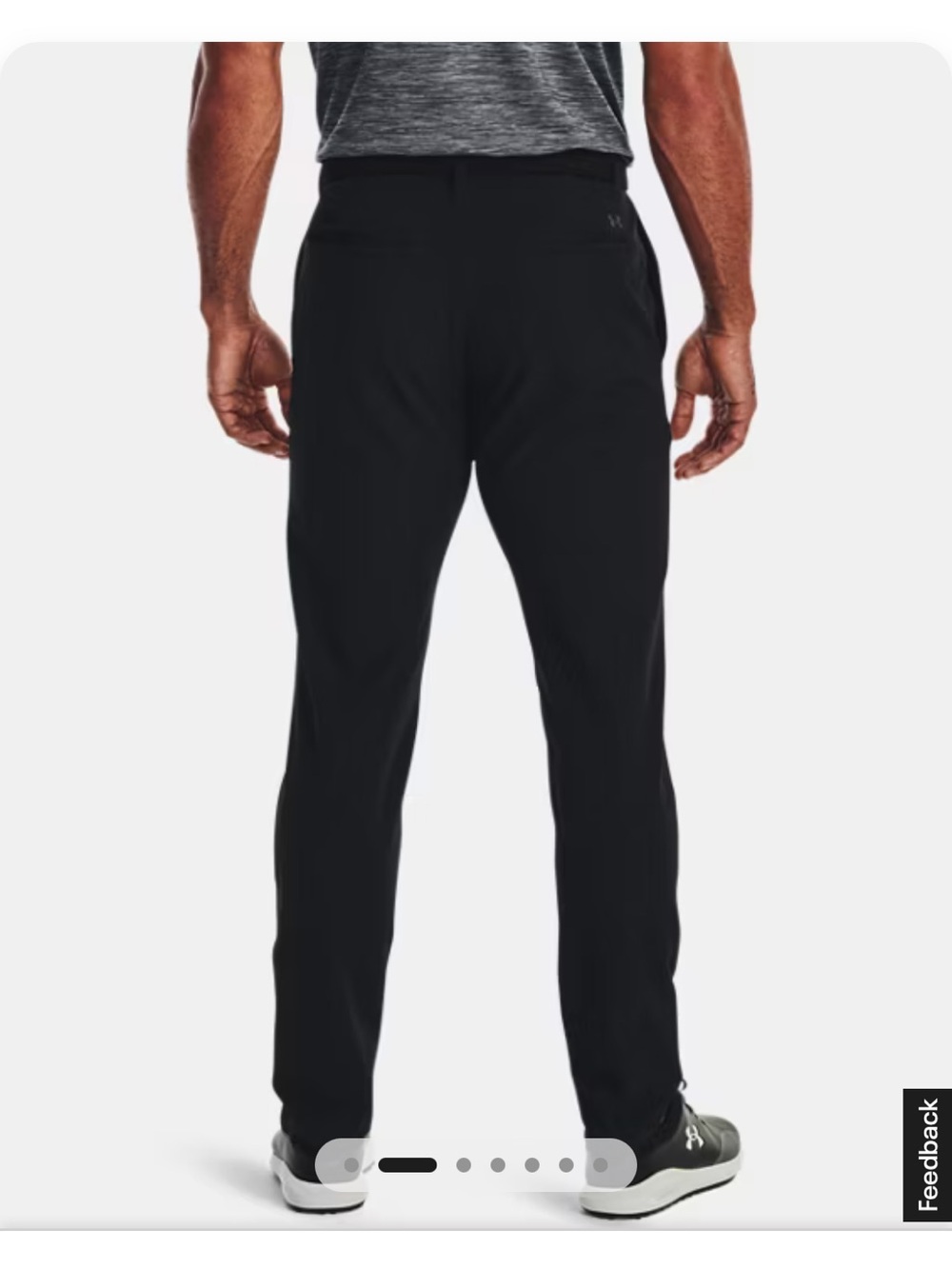 Under Armour Men's Black Athletic Joggers